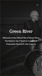 Mobile Screenshot of greenrivertributeband.com